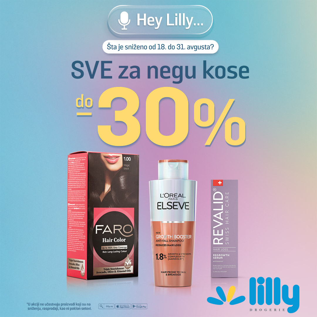 Lilly akcija nega kose
